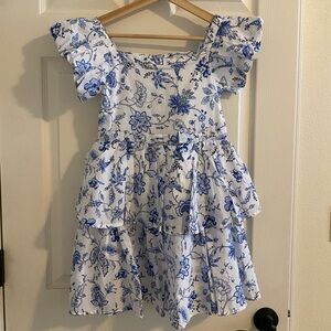 Janie and Jack Blue Floral Dress